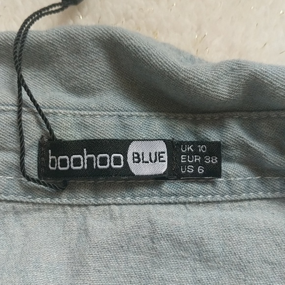 Denim Button Down - Picture 2 of 4